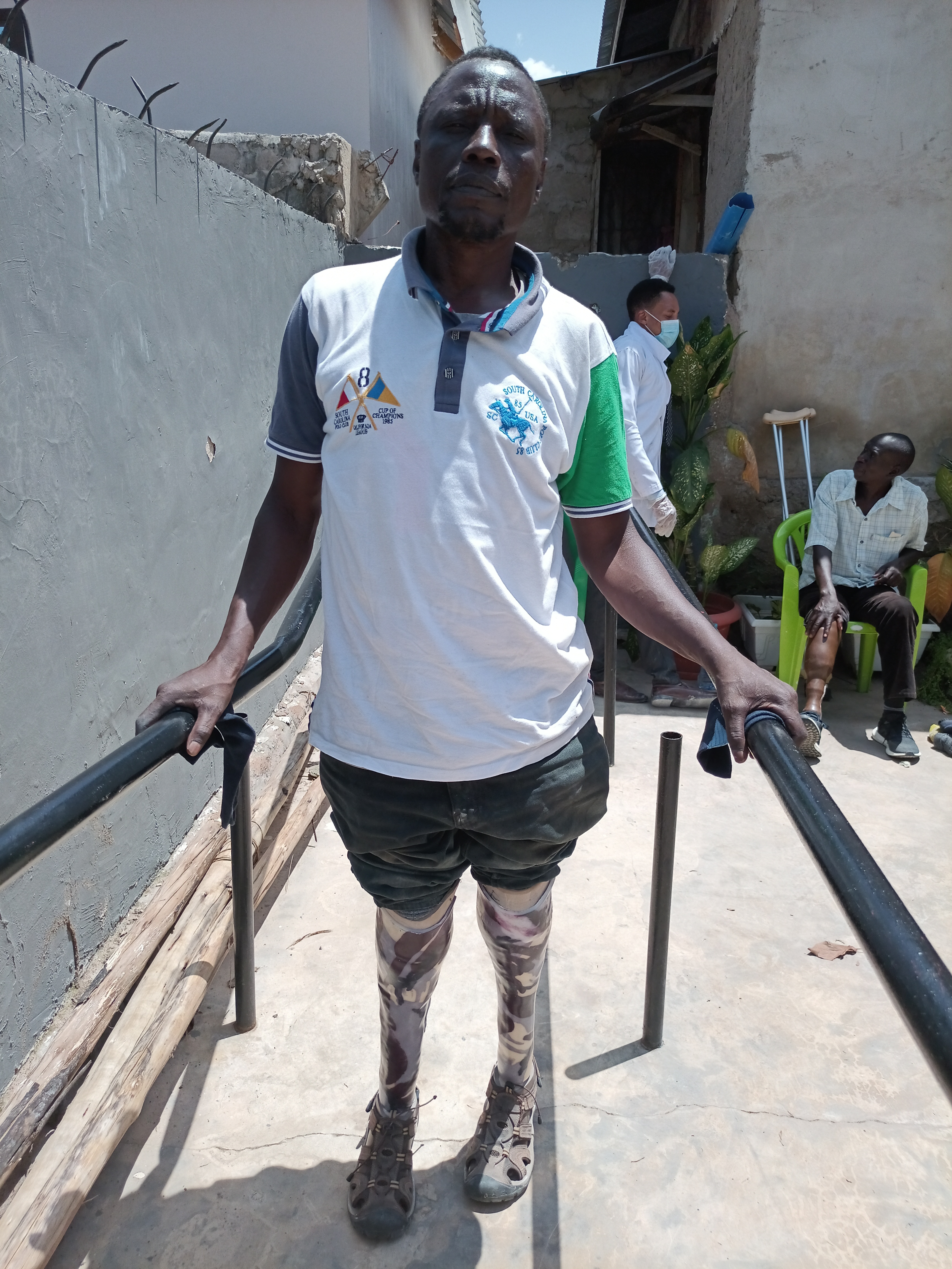 Patient during assessment