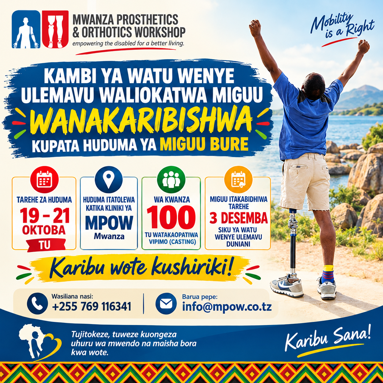 Campaign for people with disabilities